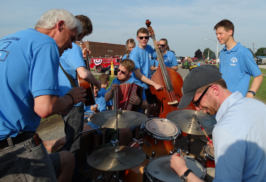 Amerikafahrt Von Bigband Und Chor